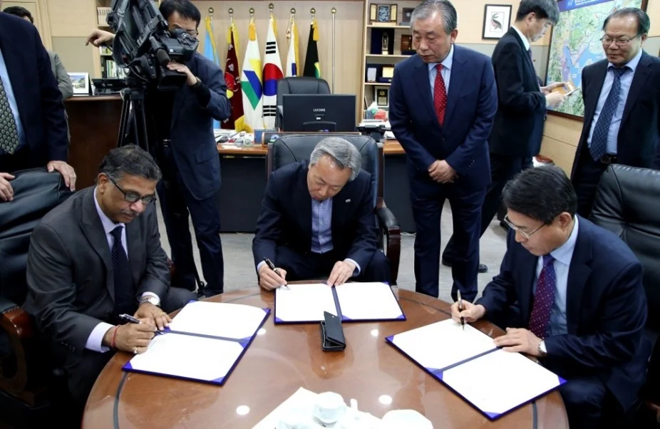 경남 하동 대송산단 투자 협의